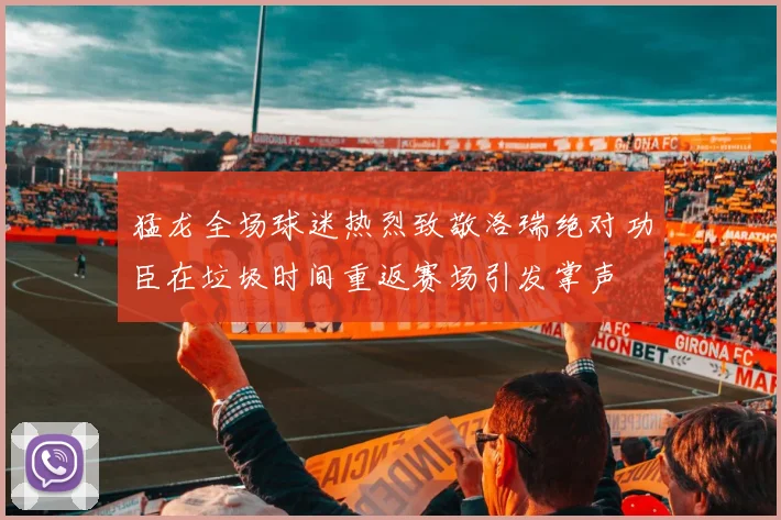 猛龙全场球迷热烈致敬洛瑞绝对功臣在垃圾时间重返赛场引发掌声